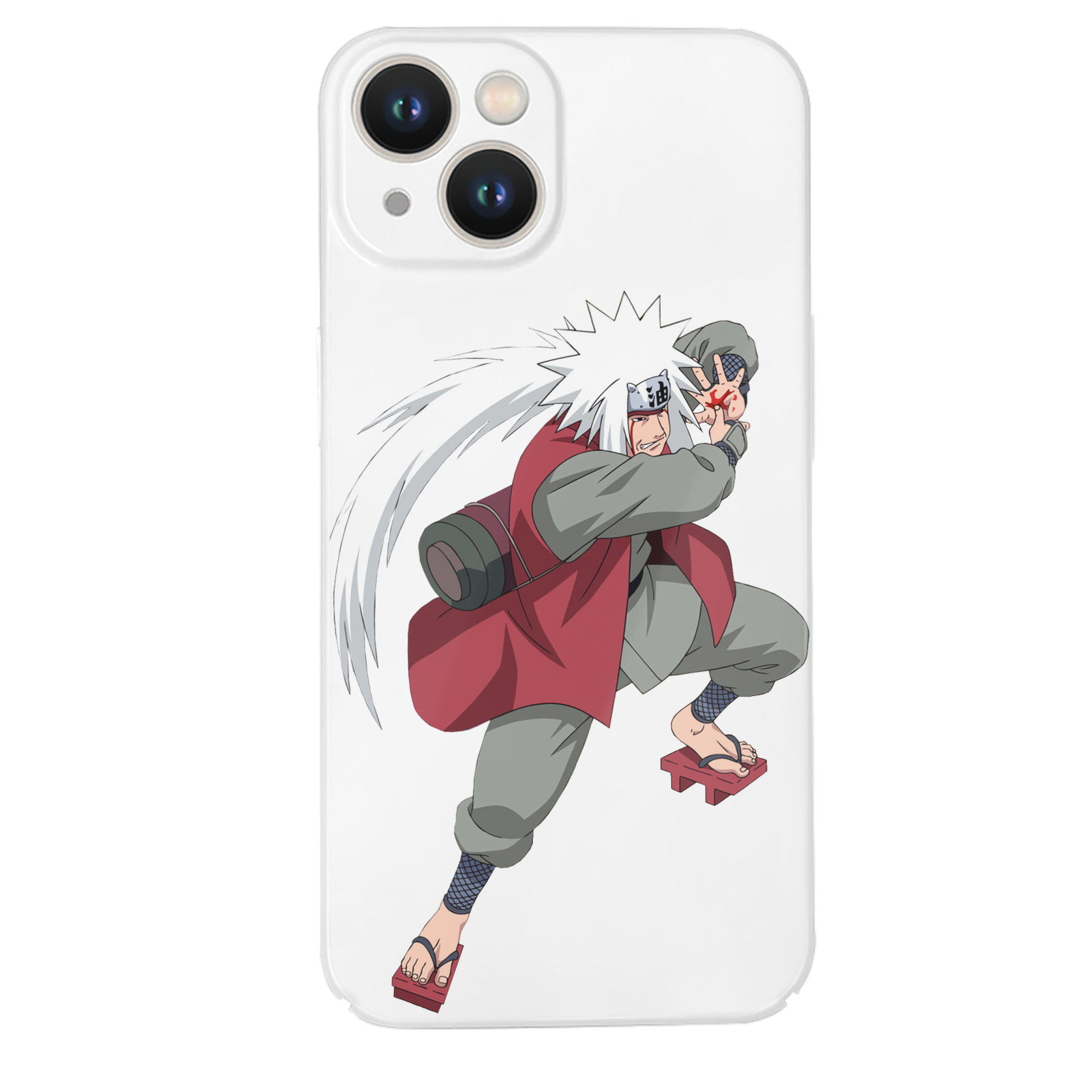 （画像用） NARUTO -ナルト- 自来也（じらいや） Jiraiya 【iPhone 14シリーズ対応】ハードケース
